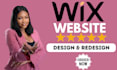 wix website redesign wix website development wix website design wix expert