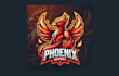 design amazing phoenix mascot logo within two days