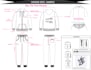 create hoodie and trouser technical tech pack design