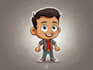 custom cartoon character illustration, and cartoon