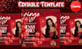 design awesome  web banner, flyer, fb ads and etsy editable templates