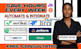 setup agile CRM gohighlevel freshdesk wrike brevo jotform jira zapier automation