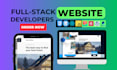 build or rebuild website development full stack developer design custom website