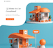 develop a professional front end for your project