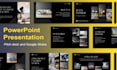 design business powerpoint presentation templates, google slides with animation
