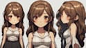create simple character doodle art