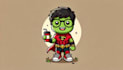 design a 2d vector cartoon character for you