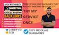 build educational article posting contextual backlinks all google indexed