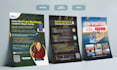 design a creative flyer, brochure, or marketing materials