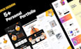 do figma website design, figma design, website uiux design, website mockup