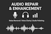 edit your audiobook or audio podcast with studio quality