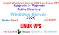 convert linux vps to windows