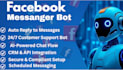 facebook messenger bot,ai chatbot messenger ,auto reply bot,