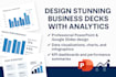 design stunning business presentations with analytics