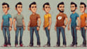 create cartoon character or avatar in vectors