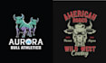 make custom vintage cow bull logo