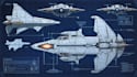design a spaceship, sci fi vehicle illustration and sci fi art