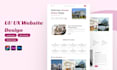 do only ui ux website design landing page and web ui design