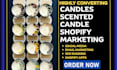 setup candle shopify marketing via facebook ads campaign tiktok shop