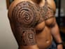 design a polynesian maori tribal tattoo