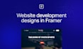 build or redesign responsive framer website, figma to framer