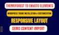 install and customize wordpress themes into a fully functional website