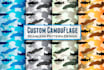 create unique personalized seamless camouflage pattern