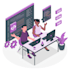 be your front end web developer using HTML, CSS, bootstrap, react js, next js