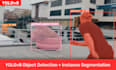 deliver object detection and segmentation using yolo