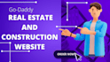 design and redesign godaddy construction, realestate website