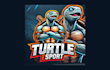 design unique turtle mascot logo with my own creativity