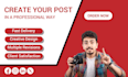 do social media design