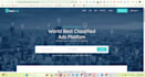 create responsive classified ads website with app