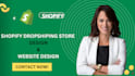 build shopify website design shopify website redesign shopify dropshipping store