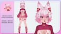 draw and rig male and female 3d vtuber model, live2d commission, live2d showcase