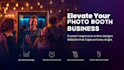 build photo booth website, party rental website, 360 photo booth website