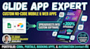 build a custom glide app and ai automation for your business mobile web replit