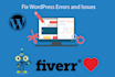 fix wordpress errors and issues