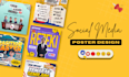 design social media posters