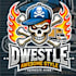 do awesome style crossbones mascot logo with express delivery