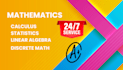 help you with your calculus algebra mathematics