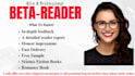 be your beta reader for all your romance and science fiction books