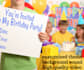 design amazing  birthday invitation video for kids