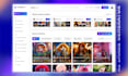design web application UI, dashboard UI and UX