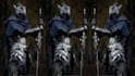 custom cosplay designs 3d knight armor 3d wearable helmet mask for 3d printing