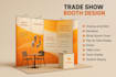 design trending backdrop and trade show booth