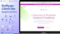 create a responsive saas landing page using next js