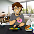 draw 2d cartoon character digital art and pfp