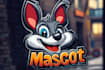 design a unique cartoon mascot logo