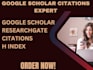 increase google scholar citation, scopus,  from top journals